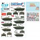 Decals for 1/35 War in Caucasus #3 - 1st & 2nd Chechen War 1994-2009. Soviet BMD-1/1P