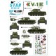 1/35 Kliment Voroshilovs heavy tank KV-1 E Modification 1 and Modification 2