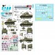 1/35 US Armoured Mix # 3. M4 M5A1 M3A1 6th Armoured Division in Europe. 