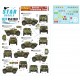 Decals for 1/35 British Armoured Cars #3 Dingo Scout Car From BEF to VE-Day
