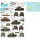 Decals for 1/35 US Pacific Battles - 1944. M4 and M4A1 Sherman