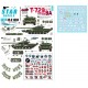 Decals for 1/35 War in Ukraine # 9. Russian T-72B (obr 1989) and T-72BA in 2022