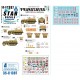 Decals for 1/35 Frundsberg #2. SdKfz 250 'NEU' versions. SdKfz 250/1, 250/3, 250/7