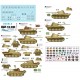 Decals for 1/72 SS-Panthers (2) 2. SS-Das Reich & 3. SS-Totenkopf Ausf D/A/G
