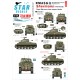1/72 Decals for Royal Marines Close Support Tanks RMASG Shermans in Normandy