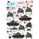 1/72 Decals for US Marines M48A3 Late (Raised Cupola) in Vietnam (1st Tank Battalion)