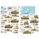 Decals for 1/72 German Tanks in Italy #2. Tiger I Early, Mid, Late, Funklenk (Fkl)