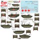 Decals for 1/72 British LVT-4 Buffalo. British LVT-4 in Holland 1944-45.