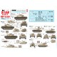 Decals for 1/72 Israeli AFVs Vol.3 - 1960s & Six-Day War Markings M48 Magach & AMX-13