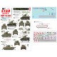 Decals for 1/72 Australia in the Pacific #1 M3 Stuart and Matilda Frog in the Pacific