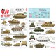 Decals for 1/72 Hungary '45 #1 German Tanks and AFVs in Hungary 1944-45