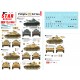 Decals for 1/72 Panzer in the Desert # 5. PzKpfw IV Ausf D/E/F1 in North Africa