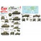 Decals for 1/72 SA Tanks & AFVs in Italy. South African Sherman IIA/V, Firefly VC