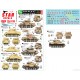 Decal for 1/72 British 9th Armoured Divi. Africa, Palestine, Syria Sherman Mk II & Mk III