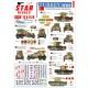 Decals for 1/72 Turkey in WWII. Markings for T-26 and BA-6 1930-40s