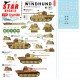 Decals for 1/72 Windhund #2. Panthers from Pz-Regiment 16 and Pz-Brigade 111