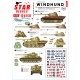 Decals for 1/72 Windhund #3. Panthers from Pz-Reg. 16 and Pz-Brigade 111, PzKpfw IV J