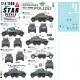 Decals for 1/72 Ordnungs Polizei #1 ADGZ 8x8 Armoured Car Anti Partisan & Security