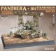 1/48 Panther A w/Zimmerit & Full Interior & 16T Strabokran w/Diorama Base