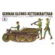 1/35 German Kleines Kettenkraftrad Motorcycle Tractor w/3 Crews