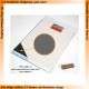Twill Weave Carbon Fiber (XS) Silver/Black (Size: 135mm x 198mm) 