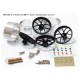 1/24 20inch BBS F1 Metal Wheels set (Advanced Version)