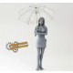 1/12 Paddock Girl with Umbrella - Posture A (1 Figure+Umbrella)
