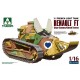 1/16 French Light Tank Renault FT Char Cannon with Girod Turret