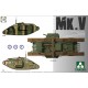 1/35 WWI Heavy Battle  Tank  Mark.V (3in1 - Male, Hermaphrodite, Female)