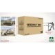 1/35 M4A1(76W) HVSS and M1 Super Sherman plus US Crewman with Machine Gun