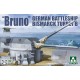 1/72 German Bruno Battleship Bismarck Turret B