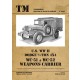 WWII Vehicles Technical Manual Vol.31 US WC51-WC52 Dodge Carrier (48 pages)