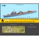 1/700 IJN Destroyer AMAGIRI 1943 Detail-up Set for Yamashita Hobby kits