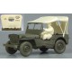 1/35 Willys Jeep Tarp Set and US Driver 