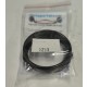 Hose - Hollow Black (Diameter: 1.3mm, Length: 1 metre)