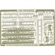 1/192 WWII US Cruiser Catapults Detail Set (1 Photo-Etched Sheet)