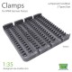 1/35 German Panzer Clamps Set 1 (w/open conditon, 3 types)