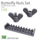 1/35 WWII German Panzer Butterfly Nuts Set