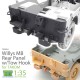 1/35 Willys MB Rear Panel w/Tow Hook Set for Takom kits