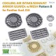 1/35 Panther Ausf.D/A Cooling Air Intake/Exhaust Armor Guards w/Mesh Pattern B