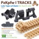 1/16 PzKpfw I Tracks Late Type w/Cleats for Ausf.A