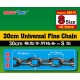 30cm Universal Fine Chain #S Size (0.6mm x 1.0mm)