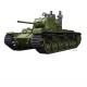 1/35 KV-1 1942 Simplified Turret Tank w/Tank Crew