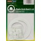 Plasic Circle Board Set A - Thickness 0.5mm (17 different sizes)