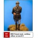 1/35 WWI French Tank/Artillery Officer At Rest NO.1
