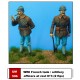 1/35 WWI French Tank/Artillery Officers At Rest NO.3 (2 figures)