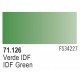 Model Air Acrylic Paint - IDF Green FS34227 (17ml)