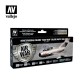 Model Air Acrylic Paint Set - Soviet/Russian "Cold War" Silver Darts 1950-1980 (8 x 17ml) 