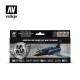 Acrylic Model Air Colour Paint Set - Armee de l'Air Post WWII to Present (8x 17ml)