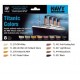 Acrylic Navy Colour Paint Set - Titanic (8x 17ml)